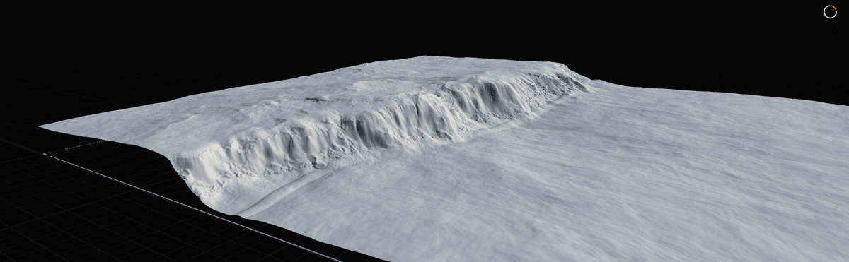 Screenshot of Procedural Terrain & Mask Pipeline