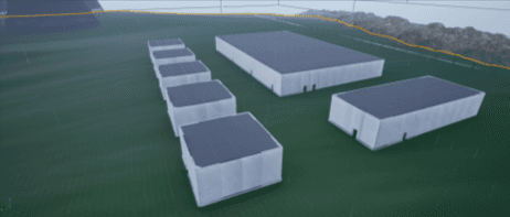 Screenshot of Blueprint-Driven PCG Building Generator