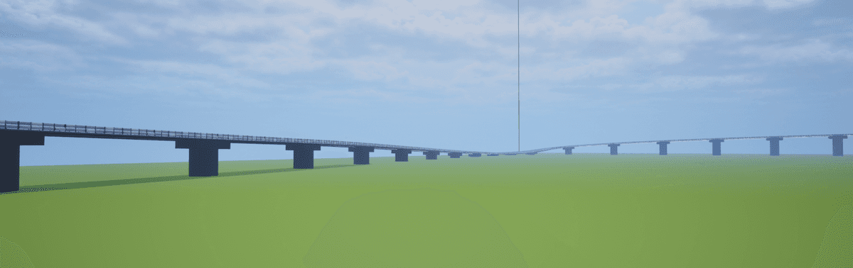 Screenshot of PCG Road Support Generation